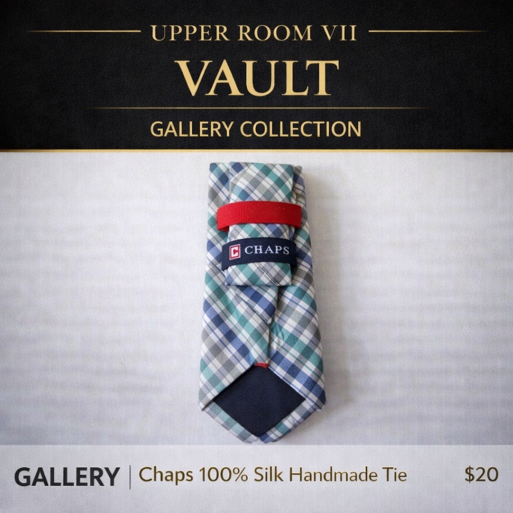 Chaps 100% Silk Handmade tie